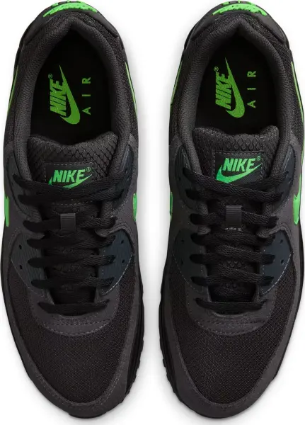 Кроссовки Nike AIR MAX 90 черно-зеленые DM0029-015