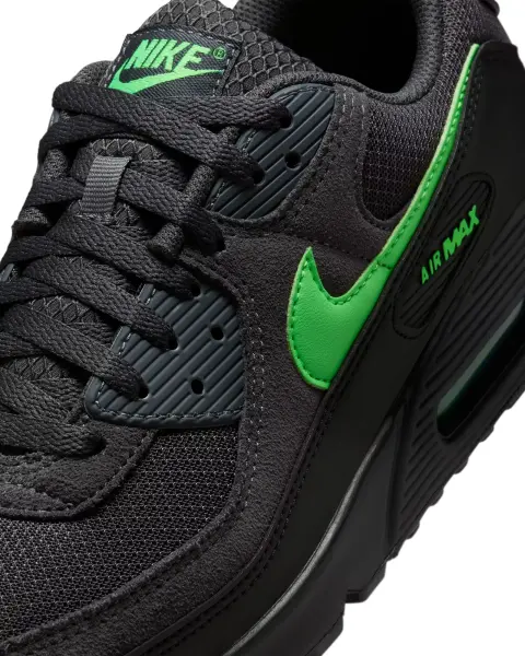 Кроссовки Nike AIR MAX 90 черно-зеленые DM0029-015
