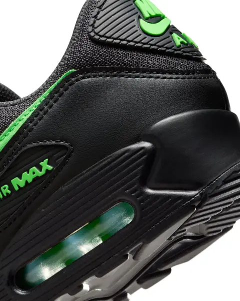 Кроссовки Nike AIR MAX 90 черно-зеленые DM0029-015