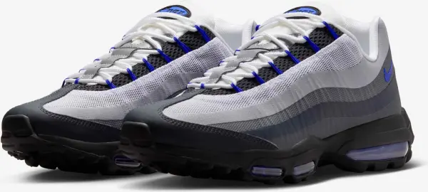 Кроссовки Nike AIR MAX 95 ULTRA темно-серо-серо-синие IB7681-001