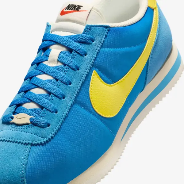 Кроссовки Nike CORTEZ TEXTILE голубо-желтые HF0263-402