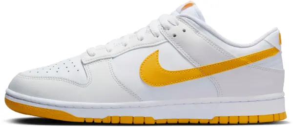 Кросівки Nike DUNK LOW RETRO біло-жовті DV0831-110