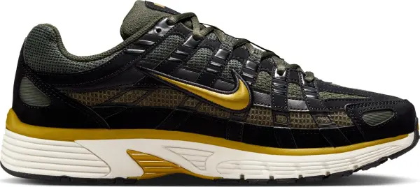 Кросівки Nike P-6000 SE чорно-темно-зелено-жовті IB2986-003