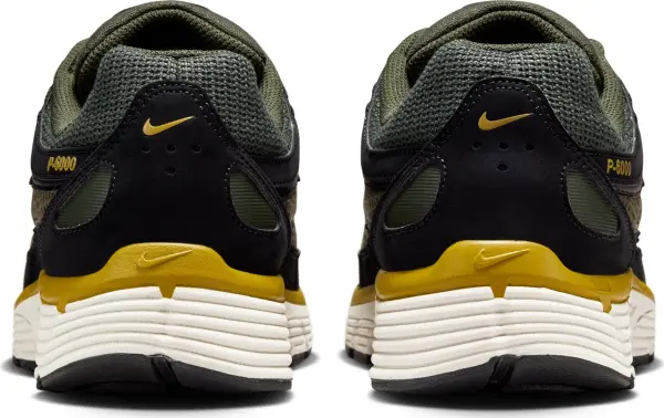 Кросівки Nike P-6000 SE чорно-темно-зелено-жовті IB2986-003