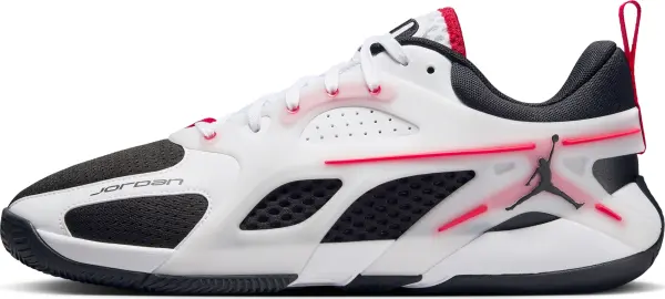 Кроссовки баскетбольные Nike JORDAN HEIR SERIES "BLOODLINE" бело-черно-красные FQ3858-106