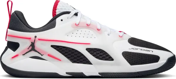 Кроссовки баскетбольные Nike JORDAN HEIR SERIES "BLOODLINE" бело-черно-красные FQ3858-106