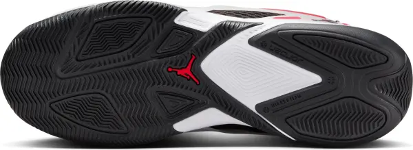 Кроссовки баскетбольные Nike JORDAN HEIR SERIES "BLOODLINE" бело-черно-красные FQ3858-106