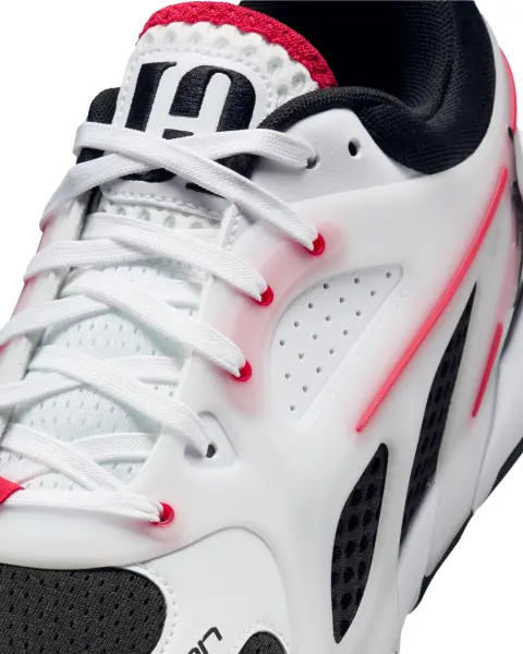 Кроссовки баскетбольные Nike JORDAN HEIR SERIES "BLOODLINE" бело-черно-красные FQ3858-106