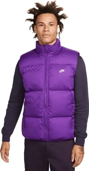 Жилетка Nike CLUB PUFFER фиолетовая FB7373-507