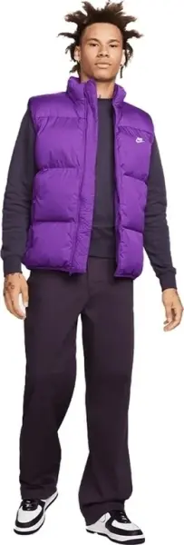 Жилетка Nike CLUB PUFFER фиолетовая FB7373-507