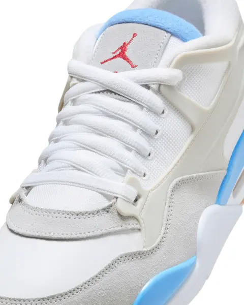 Кроссовки Nike AIR JORDAN 4 RM светло-серо-бело-голубые FQ7939-104
