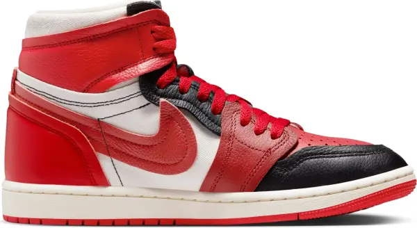 Кросівки жіночі Nike AIR JORDAN 1 HIGH METHOD OF MAKE червоно-біло-чорні FB9891-600
