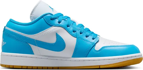 Кроссовки женские Nike AIR JORDAN 1 LOW голубо-белые DC0774-104