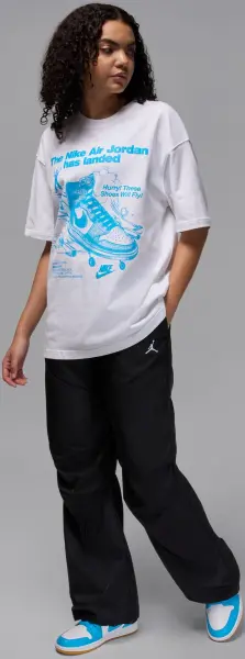 Кроссовки женские Nike AIR JORDAN 1 LOW голубо-белые DC0774-104