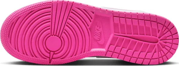 Кроссовки подростковые Nike AIR JORDAN 1 MID (GS) бело-розовые FD8780-500