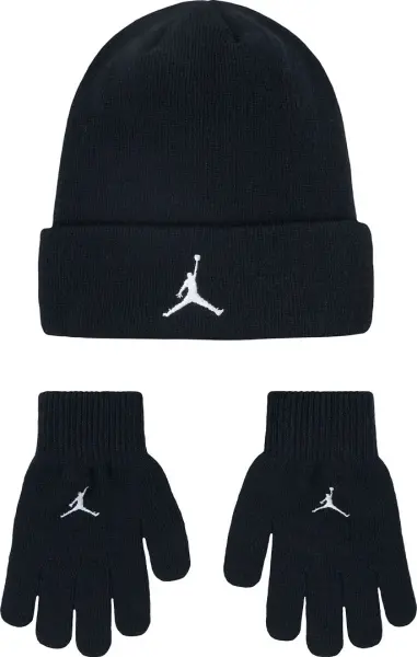 Зимовий набір аксесуарів дитячий Nike JORDAN ESSENTIALS чорний 8A0836-023