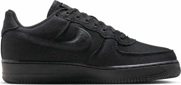 Кроссовки Nike AIR FORCE 1 LOW CANVAS черные HV1204-002