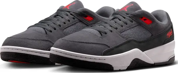 Кроссовки Nike JORDAN FLIGHT COURT темно-серо-красные HF3255-003