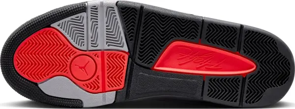 Кроссовки Nike JORDAN FLIGHT COURT темно-серо-красные HF3255-003