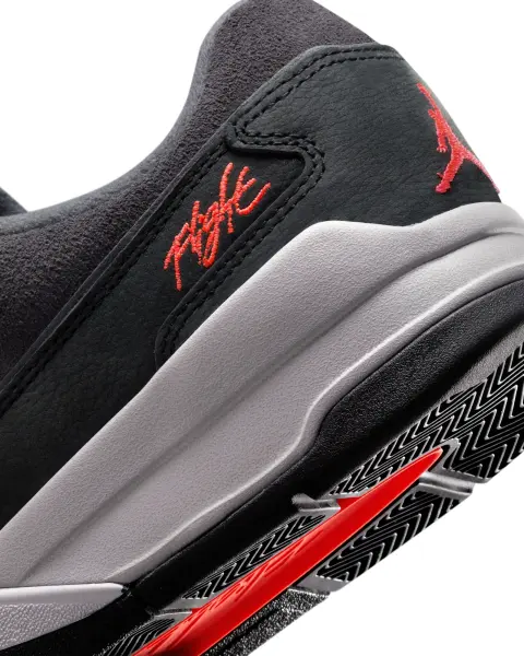 Кроссовки Nike JORDAN FLIGHT COURT темно-серо-красные HF3255-003