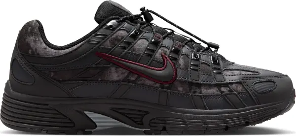 Кроссовки Nike P-6000 темно-серо-бордовые HQ4054-001