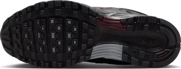 Кроссовки Nike P-6000 темно-серо-бордовые HQ4054-001