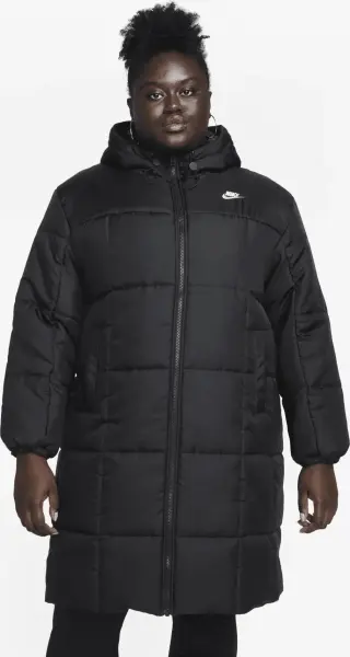 Куртка жіноча Nike SPORTSWEAR CLASSIC PUFFER THERMA-FIT чорна FB7677-010