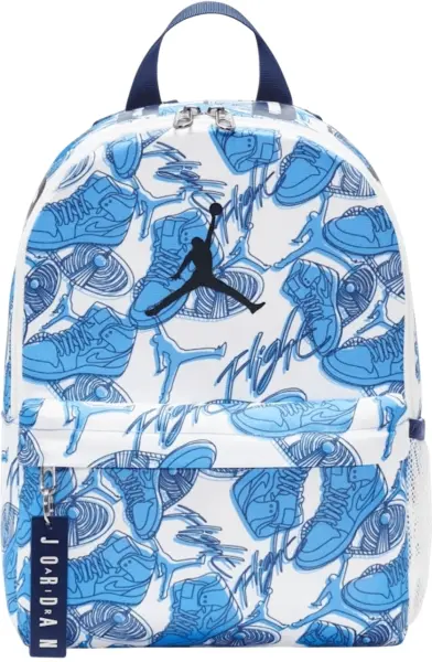 Рюкзак дитячий Nike AIR JORDAN MINI блакитно-білий 7A0654-J45