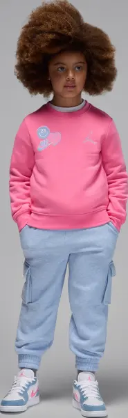 Спортивний костюм дитячий Nike BLUE JEANS AND BLING рожево-блакитний 35F206-BG6