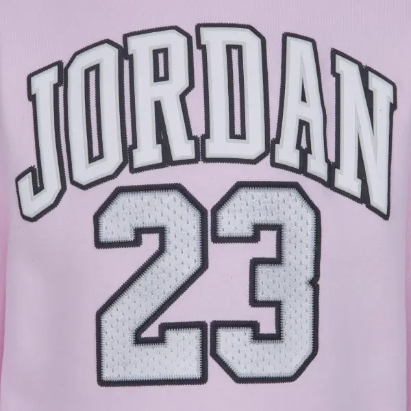 Спортивний костюм дитячий Nike JORDAN JERSEY TRACKSUIT світло-рожево-білий 35C651-A9Y