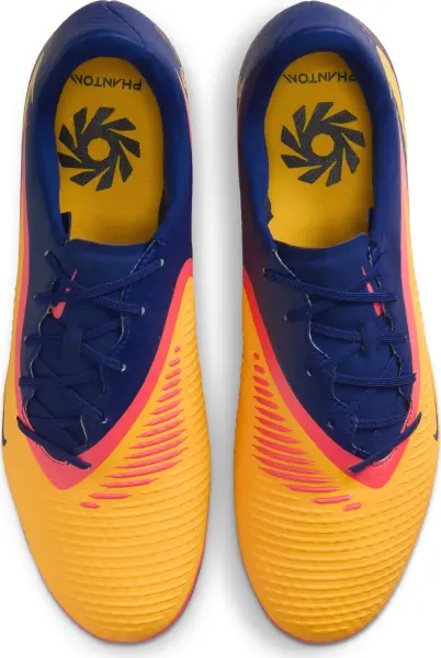 Бутси Nike PHANTOM 6 LOW ACADEMY 'ERLING HAALAND' FG/MG EH оранжево-червоно-темно-сині HQ2314-800