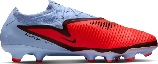 Бутси Nike PHANTOM 6 LOW PRO FG світло-синьо-червоні HJ4122-400