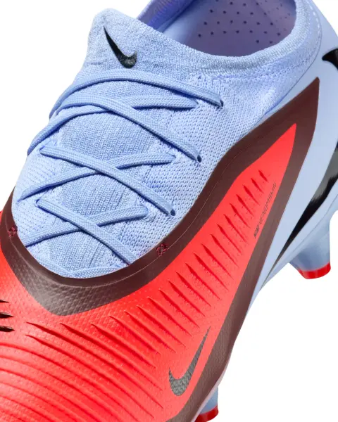 Бутси Nike PHANTOM 6 LOW PRO FG світло-синьо-червоні HJ4122-400