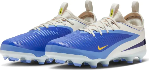 Бутси дитячі Nike JR PHANTOM 6 LOW ACADEMY FG/MG LV8 синьо-білі IH1192-400