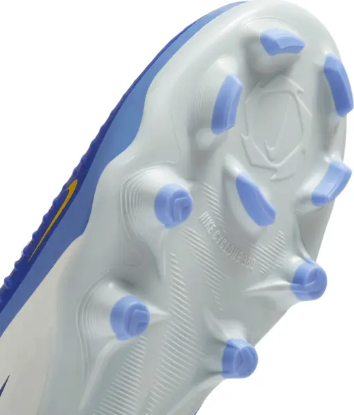 Бутси дитячі Nike JR PHANTOM 6 LOW ACADEMY FG/MG LV8 синьо-білі IH1192-400