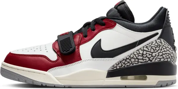 Кроссовки Nike JORDAN AIR LEGACY 312 LOW красно-бело-черные CD7069-106