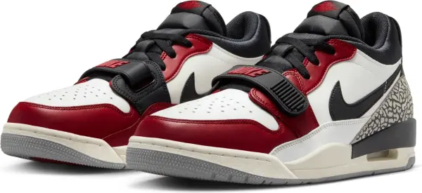 Кроссовки Nike JORDAN AIR LEGACY 312 LOW красно-бело-черные CD7069-106