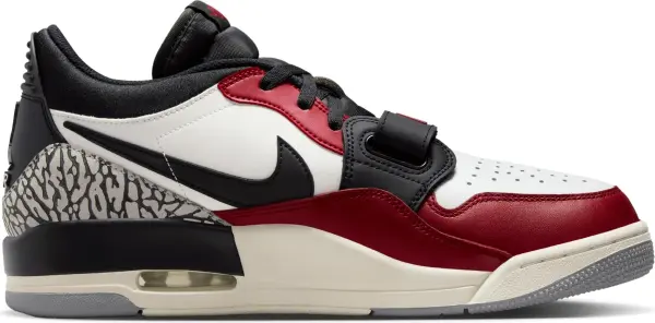 Кроссовки Nike JORDAN AIR LEGACY 312 LOW красно-бело-черные CD7069-106