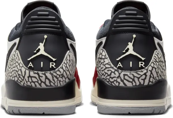 Кроссовки Nike JORDAN AIR LEGACY 312 LOW красно-бело-черные CD7069-106