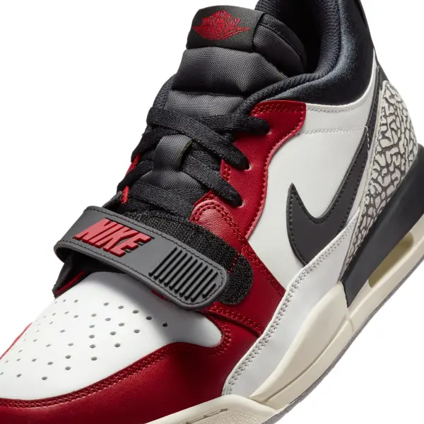 Кроссовки Nike JORDAN AIR LEGACY 312 LOW красно-бело-черные CD7069-106