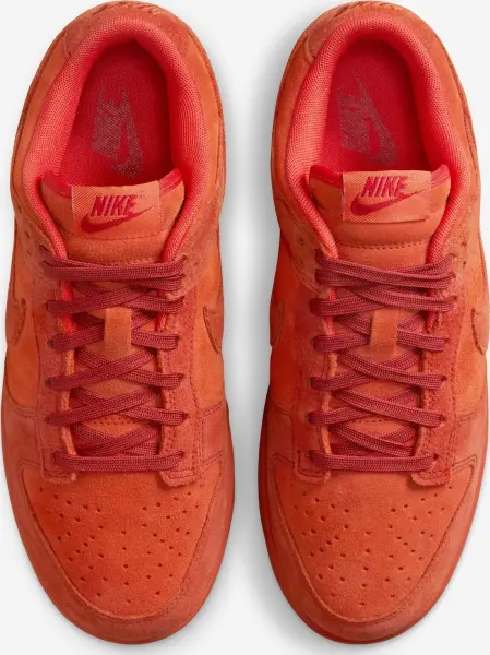 Кроссовки женские Nike DUNK LOW SE красно-темно-оранжевые HV5756-633