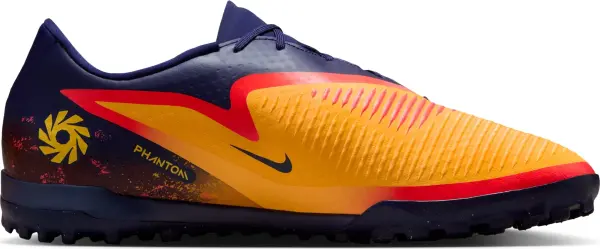 Сороконіжки (шиповки) Nike PHANTOM 6 LOW ACADEMY 'ERLING HAALAND' TF EH оранжево-червоно-темно-сині HQ2326-800