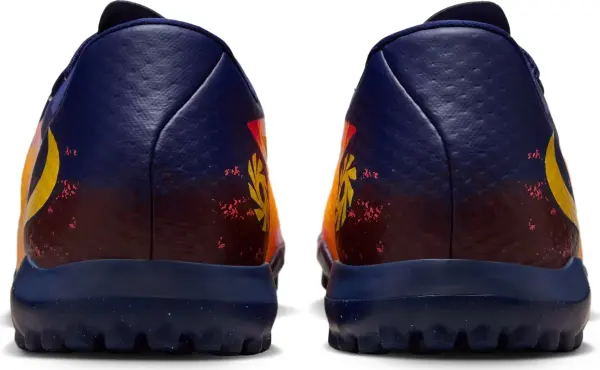 Сороконіжки (шиповки) Nike PHANTOM 6 LOW ACADEMY 'ERLING HAALAND' TF EH оранжево-червоно-темно-сині HQ2326-800