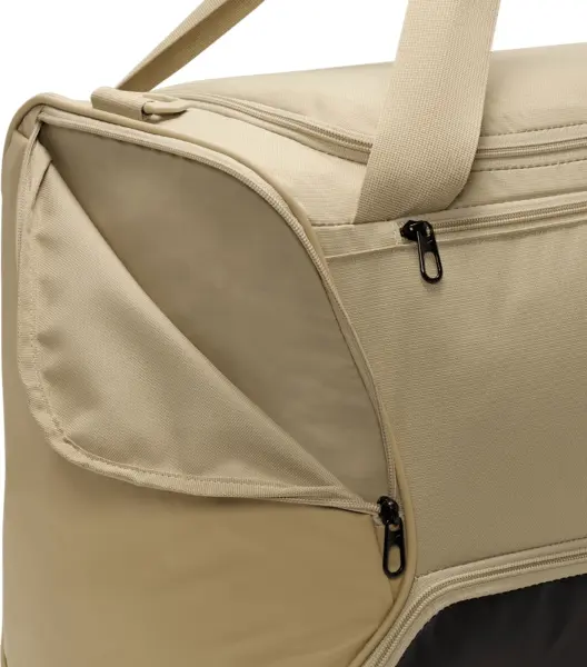 Сумка спортивна Nike BRASILIA 9.5 TRAINING DUFFEL BAG M 60L бежева DH7710-253