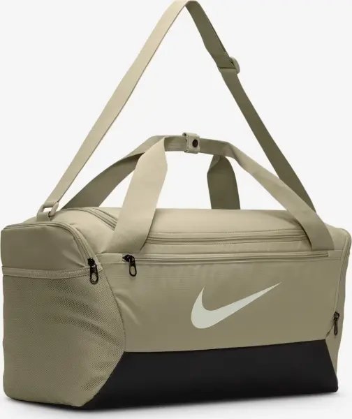 Сумка спортивна Nike BRASILIA 9.5 TRAINING DUFFEL BAG S 41L бежева DM3976-253