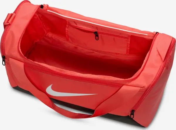 Сумка спортивная Nike BRASILIA 9.5 TRAINING DUFFEL BAG S 41L светло-красная DM3976-814