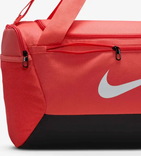 Сумка спортивная Nike BRASILIA 9.5 TRAINING DUFFEL BAG S 41L светло-красная DM3976-814
