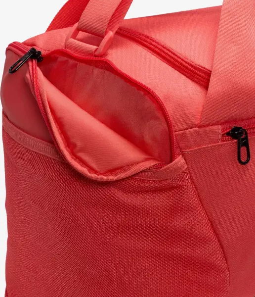 Сумка спортивная Nike BRASILIA 9.5 TRAINING DUFFEL BAG S 41L светло-красная DM3976-814
