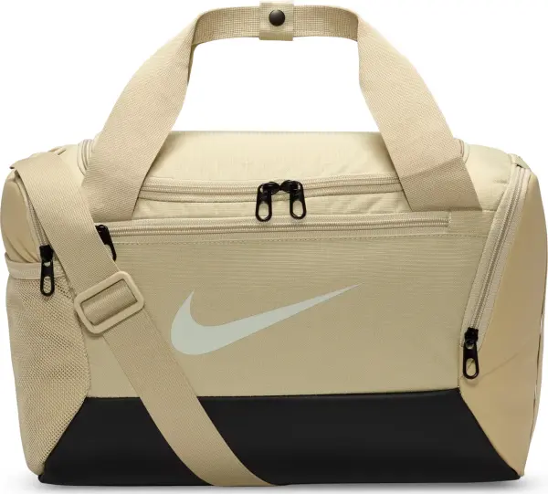 Сумка спортивна Nike BRASILIA 9.5 TRAINING DUFFEL BAG XS 25L бежева DM3977-253