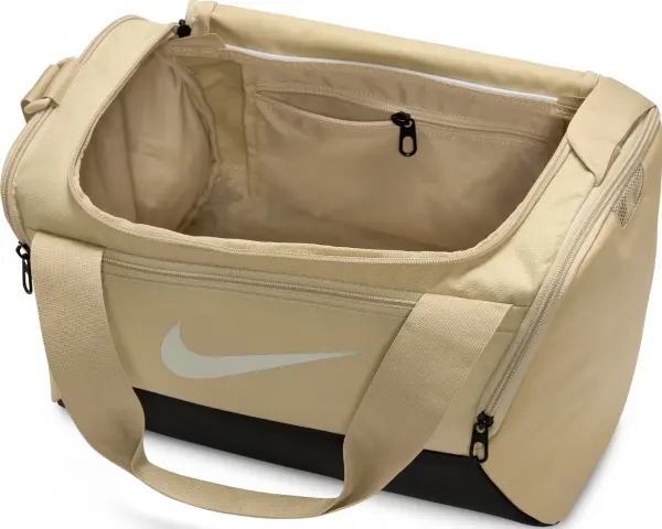 Сумка спортивна Nike BRASILIA 9.5 TRAINING DUFFEL BAG XS 25L бежева DM3977-253
